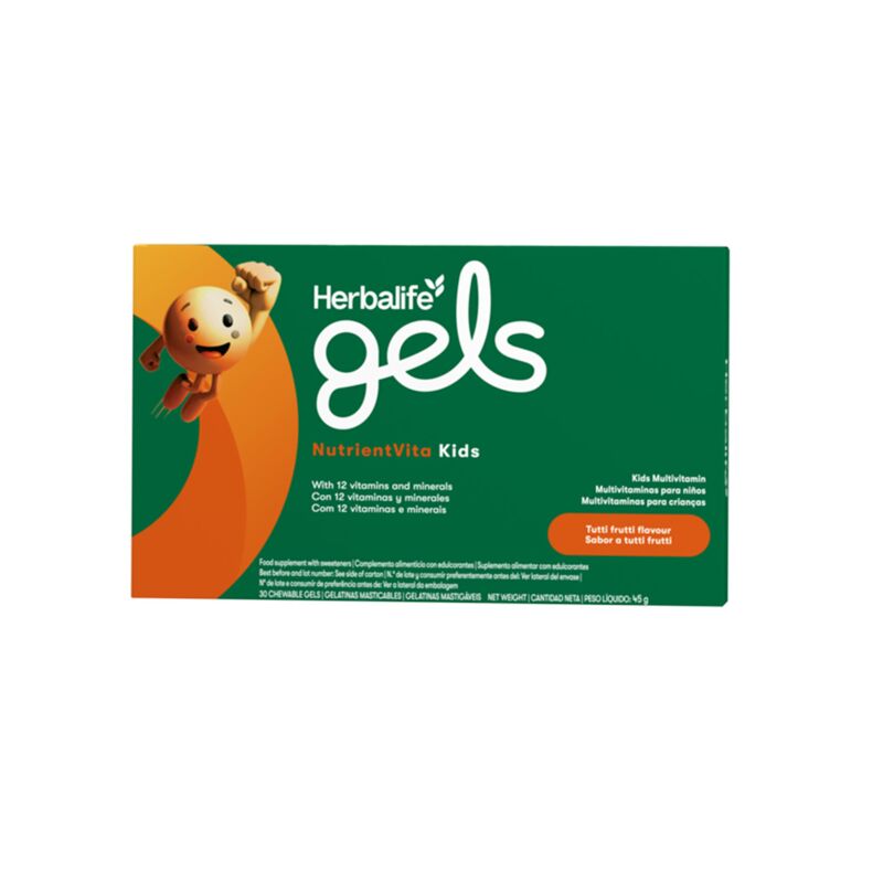 Herbalife Gels - NutrientVita Kids Tutti Frutti 30 chewable gels - SKU 369K