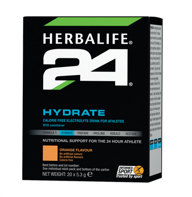 Hydrate Orange 20 stick packs - SKU 1433