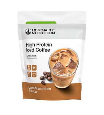 High Protein Iced Coffee Latte Macchiato 308 g - SKU 012K