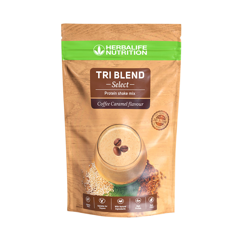 Tri Blend Select Coffee caramel - Protein shake mix 600 g - SKU 052K