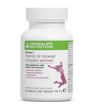 Formula 2 Vitamin & Mineral Complex Women's 60 tablets - SKU 1819