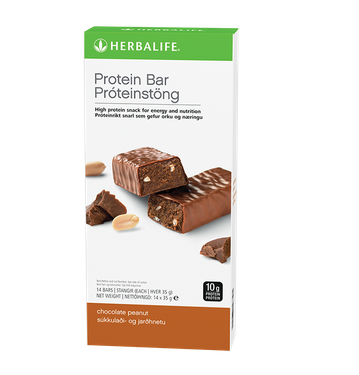 Protein Bars Chocolate Peanut 14 bars per box - SKU 3972